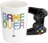 Kaffeebecher Game Over Tasse Becher Pixel Controller Griff