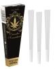 choosypapers King Size Cones Cannabis Gold
