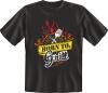 Fun Shirt Born to Grill grillen T-Shirt Spruch witzig Geschenk