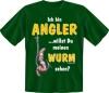 T-Shirt Angeln Ich bin Angler Fun Shirt Sprüche Fisch Angelgott Petri Heil Geschenk