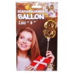 Folienballon 8 Jahre Geburtstag Kind Deko selbstaufblasend