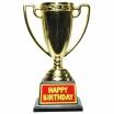Pokal / Auszeichnung HAPPY BIRTHDAY! Geschenkidee zum Geburtstag