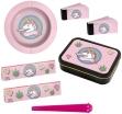 raupir Set pink Aschenbecher Choosypapers Papers Filtertips mit Dose Tube