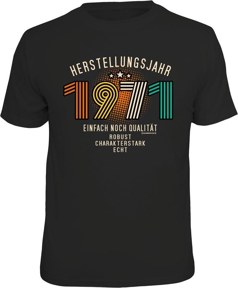 T-Shirt zum 50. Geburtstag HERSTELLUNGSJAHR 1971