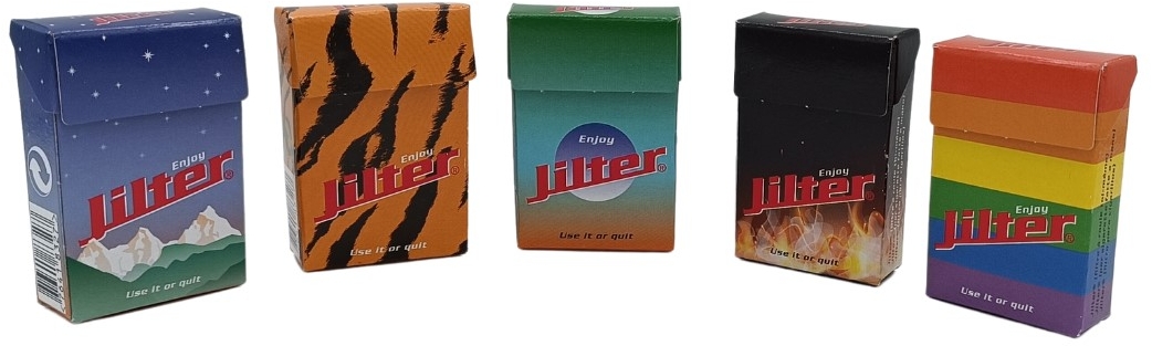 Jilter Drehfilter Filtertips 42 Jilter Filter pro Zetklick-Box Filter