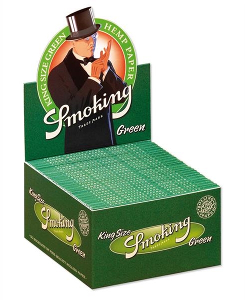 Smoking Green King Size Zigarettenpapier