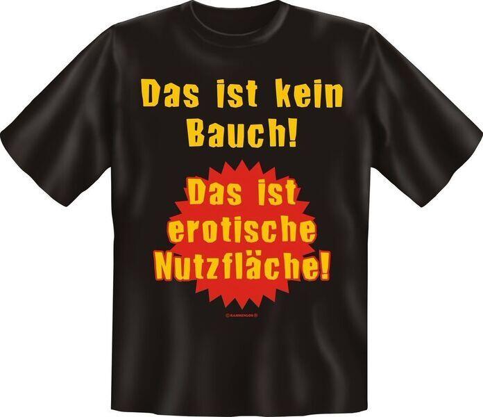 T-Shirt KEIN BAUCH EROTISCHE NUTZFLÄCHE