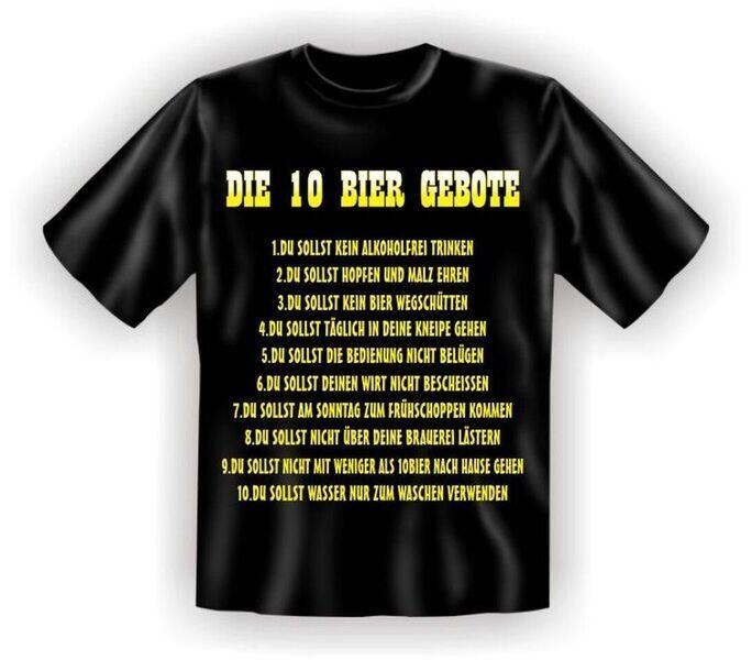 T-Shirt DIE 10 BIER GEBOTE