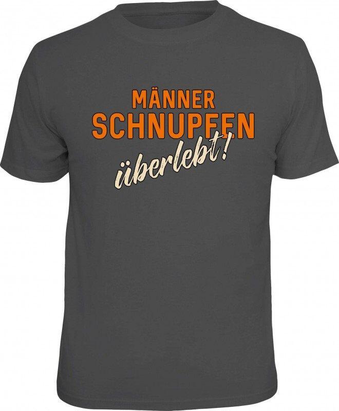 T-Shirt MÄNNER SCHNUPFEN ÜBERLEBT