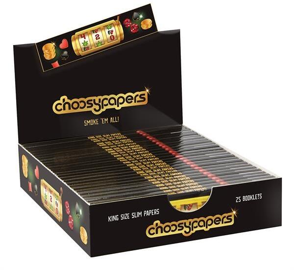 Choosypapers King Size Slim Zigarettenpapier Slot Machine