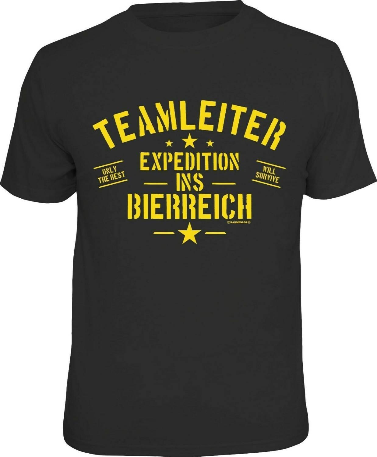 T-Shirt TEAMLEITER EXPEDITION INS BIERREICH