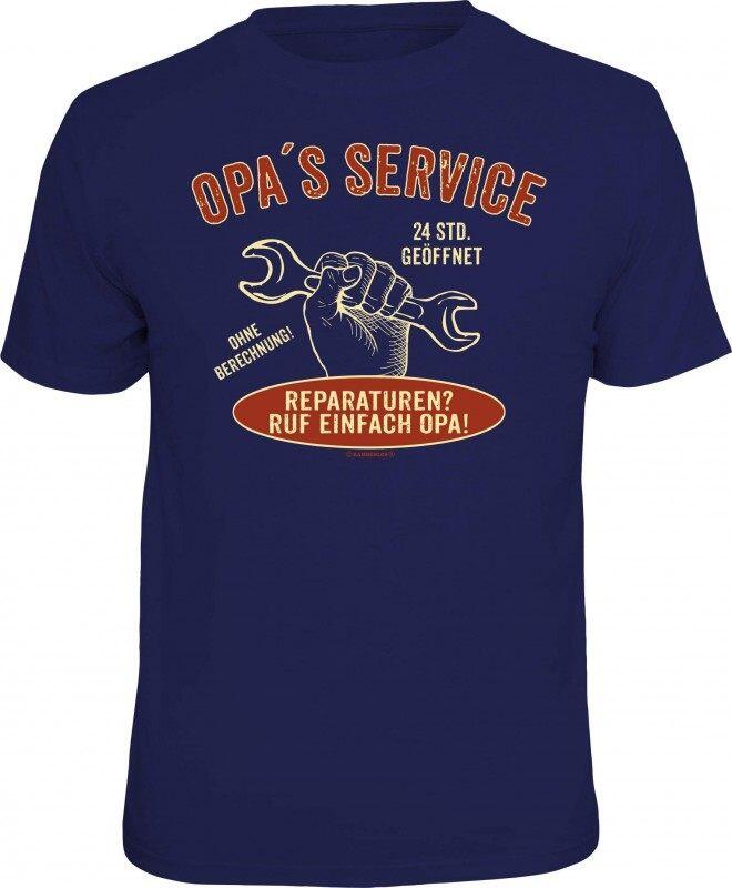 T-Shirt Opa´s Service - 24 Stunden geöffnet