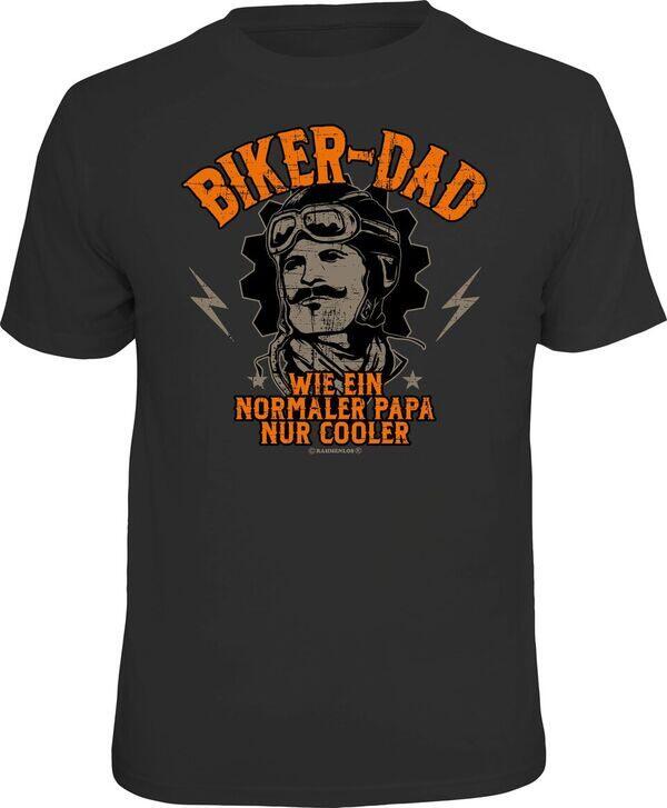 T-Shirt BIKER DAD NORMALER PAPA NUR COOLER
