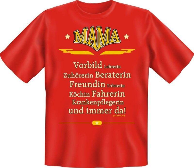 Fun-Shirt mit Spruch: MAMA VORBILD BERATERIN
