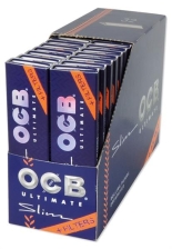 OCB ULTIMATE Slim Papier + Filtertips Zigarettenpapier