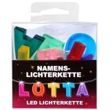 LED Namens-Lichterkette LOTTA