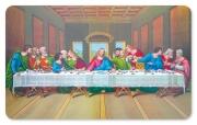 Frühstücksbrettchen Das letzte Abendmahl -Nostalgie, Schneidebrett Brettchen mit Jesus und den Jüngern