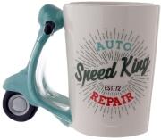 Kaffeebecher Tasse Scooter Speed King Roller Becher