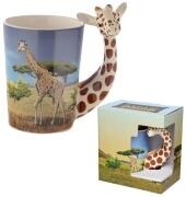 Kaffeebecher Giraffe Tasse Savanne Tier Becher