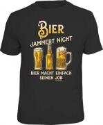 T-Shirt BIER JAMMERT NICHT