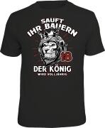T-Shirt SAUFT IHR BAUERN DER KÖNIG WIRD VOLLJÄHRIG 18
