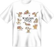T-Shirt Katzen YOGA
