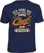 T-Shirt DER BESTE CHEF Fun Shirt Sprüche