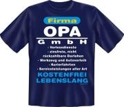Fun Shirt FIRMA OPA GMBH Großvater T-Shirt Spruch
