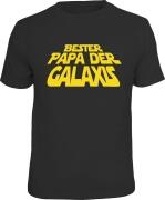 Fun Shirt BESTER PAPA DER GALAXIS T-Shirt