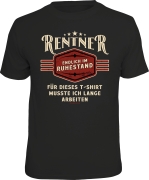 T-Shirt RENTNER ENDLICH IM RUHESTAND