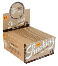 Smoking BROWN Thinnest Paper + Filtertips Zigarettenpapier