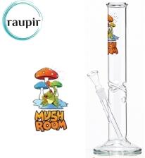 raupir Set Glasbong Pilz mit Frosch Höhe 40cm ø 50mm Chillum 18,8mm