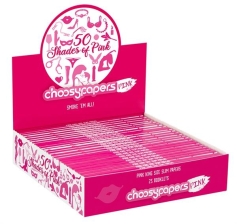 Choosypapers King Size Slim Zigarettenpapier 50 Shades of Pink