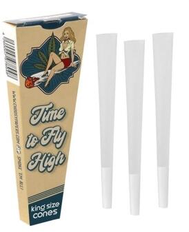 choosypapers King Size Cones Retro Babe Fly High