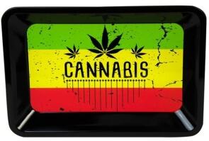 Drehtablett Rolling Tray Mini Cannabis