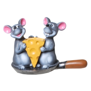Mäuse in Bratpfanne Geldgeschenk