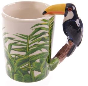 Kaffeebecher Tukan Dschungel Tasse