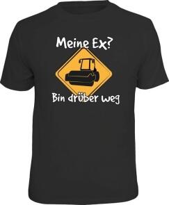 T-Shirt MEINE EX BIN DRÜBER WEG