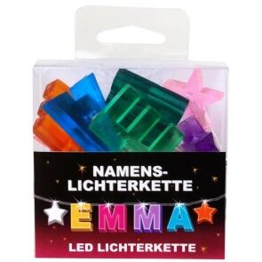 LED Namens-Lichterkette EMMA