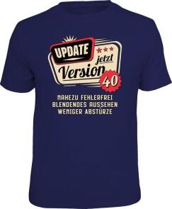 T-Shirt UPDATE JETZT VERSION 40
