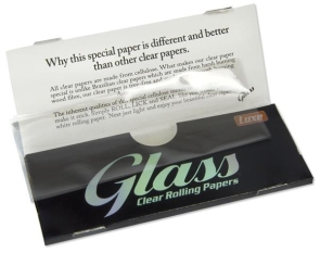 GLASS Clear King Size transparentes Papier Zigarettenpapier