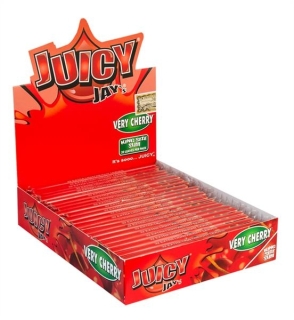 Juicy Jays King Size Slim aromatisiertes Papier Cherry (Kirsche)