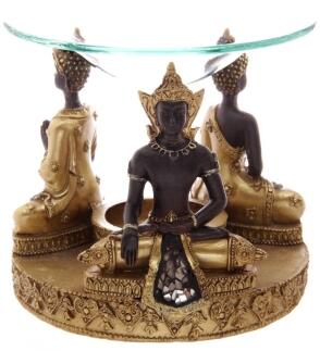 Duftlampe Thai Buddha Duft Kerze Duftöl Geschenk Deko