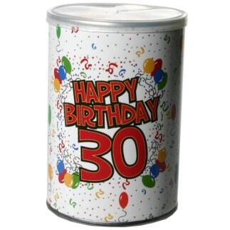 Geschenkdose Happy Birthday 30 Geburtstag