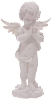 Engel Schutzengel stehend 36cm Geschenk Deko Figur