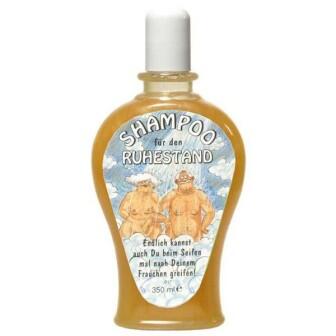 Shampoo für den Ruhestand Rente Scherzartikel Geschenk 350 ml