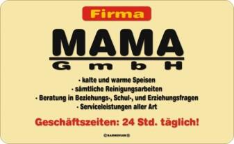 Frühstücksbrettchen Firma MAMA GmbH Schneidebrett / Brettchen aus Resopal, Kult für die tollste Mutter