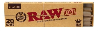 RAW Classic King Size Papercones 20 Cones