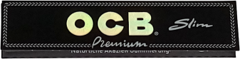 OCB Schwarz Premium Long Slim Zigarettenpapier
