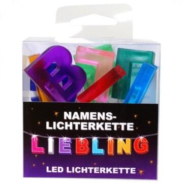 LED Namens-Lichterkette LIEBLING Lichterkette Name Deko innen Liebe